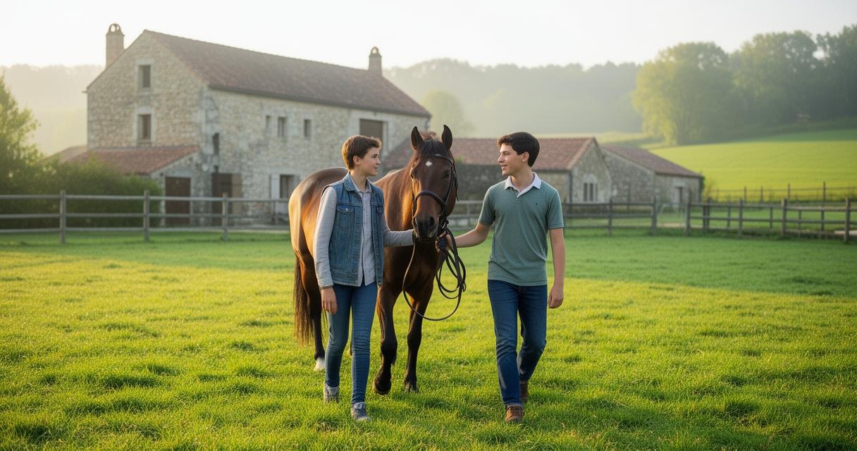 Découvrir les séjours d&rsquo;immersion en anglais avec équitation en France